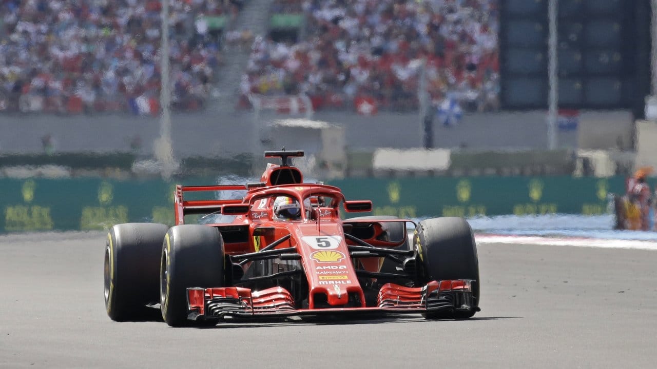 Fabrizierte einen Startunfall: Sebastian Vettel.