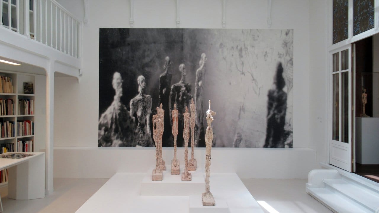 Die Skulpturengruppe "Femmes de Venise" von Alberto Giacometti im Institut Giacometti. Die Skulpturengruppe "Femmes de Venise" von Alberto Giacometti im Institut Giacometti.