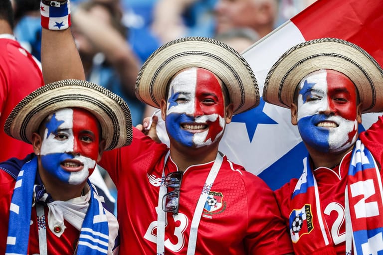 Trotz der hohen Niederlage gegen England stehen die Panama-Fans hinter ihrer Nationalelf.