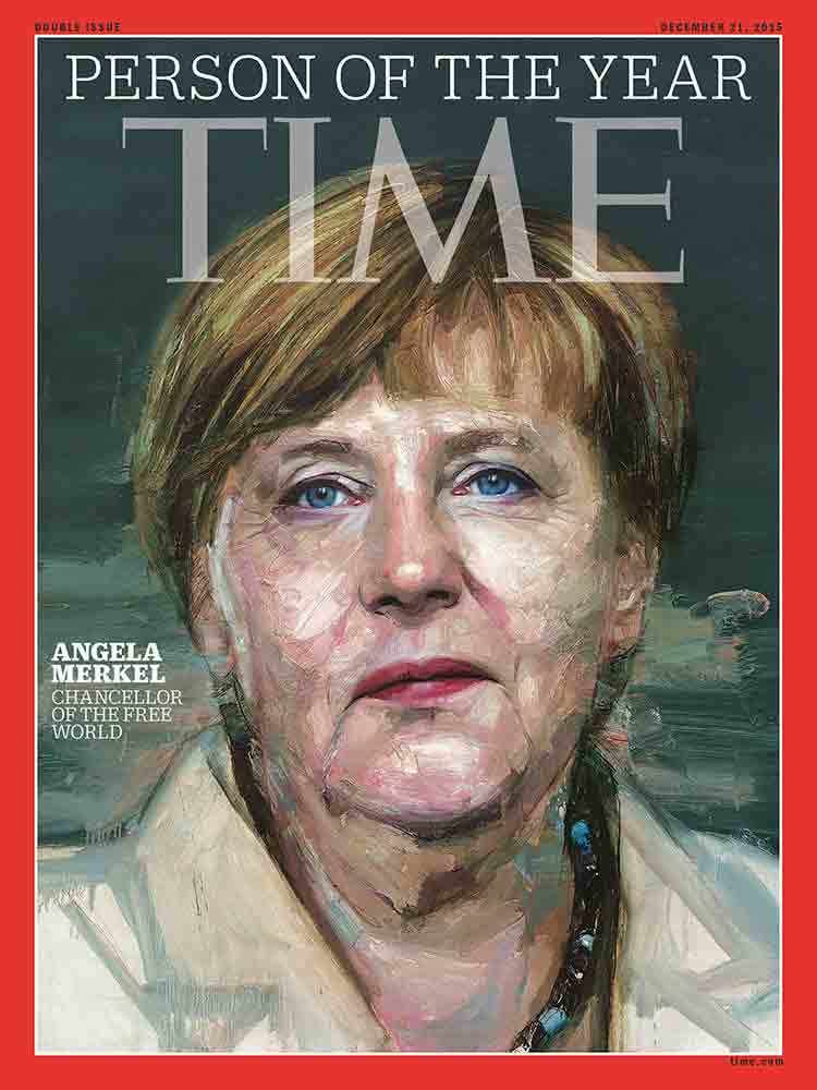 Das "Time Magazine" kürt sie dafür für ihre Haltung in der Flüchtlingskrise und mit dem Ukrainekonflikt zur Person des Jahres 2015. In den USA tobt darüber Donald Trump.