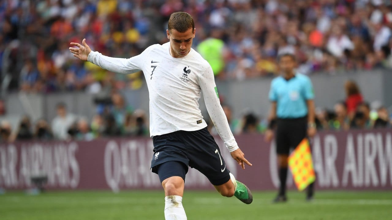 Antoine Griezmann hat bisher noch nicht seine gewünschte Turnierform erreicht. Antoine Griezmann hat bisher noch nicht seine gewünschte Turnierform erreicht.
