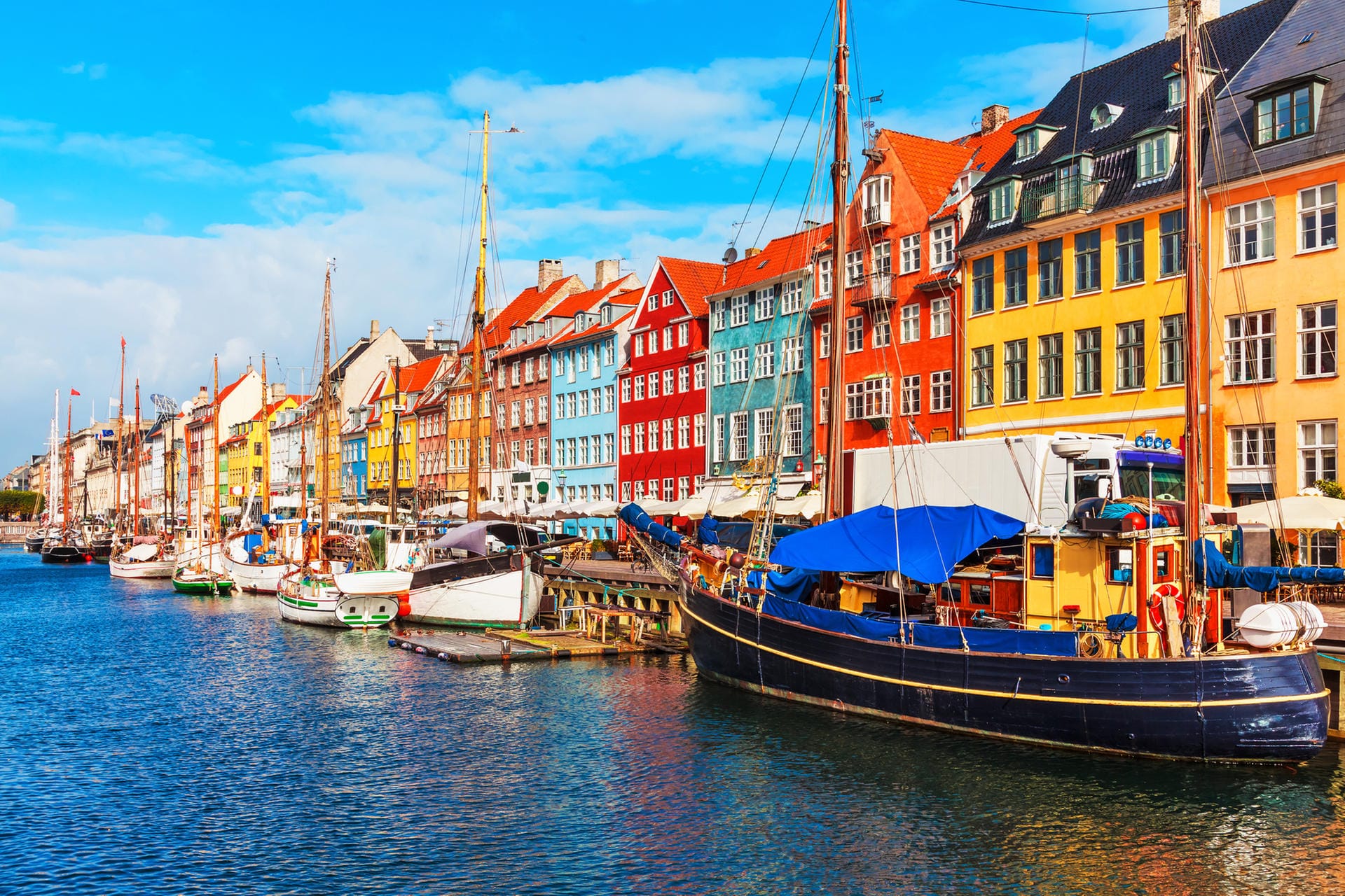 Platz 5: Kopenhagen. Nyhaven ist einer der bekanntesten Orte in der Stadt.