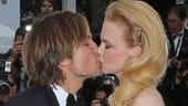 Seit 2006 sind sie ein Paar: Wie verliebt Keith Urban und Hollywood-Beauty Nicole Kidman sind, beweist dieses Kussfoto.