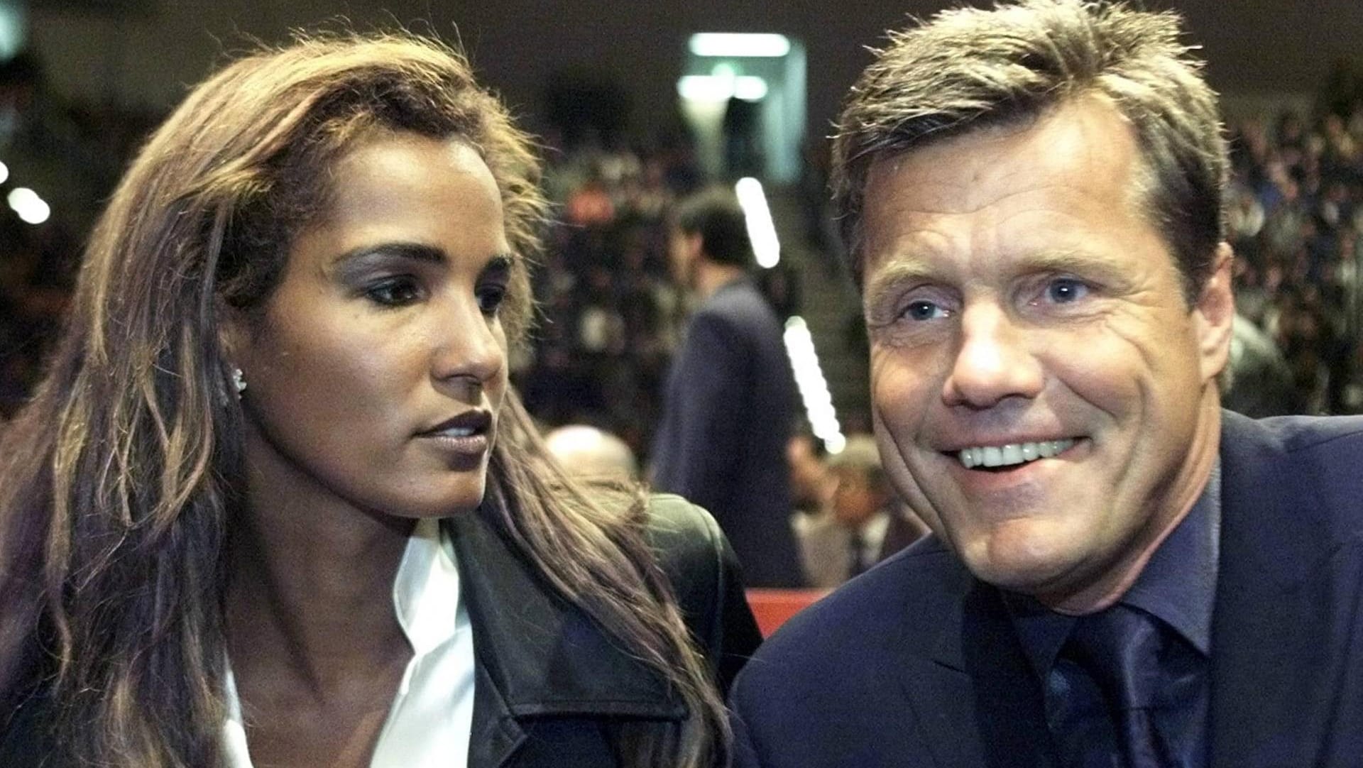 "Naddel" und Dieter Bohlen bei einem gemeinsamen Auftritt in den 2000ern (Archivfoto): Das Hin und Her der beiden Hamburger Promis sorgte für viele Schlagzeilen.