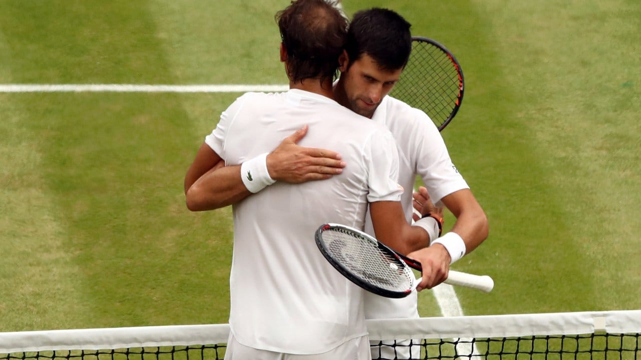 Beide Tennis-Stars zeigten großartiges Tennis. Beide Tennis-Stars zeigten großartiges Tennis.