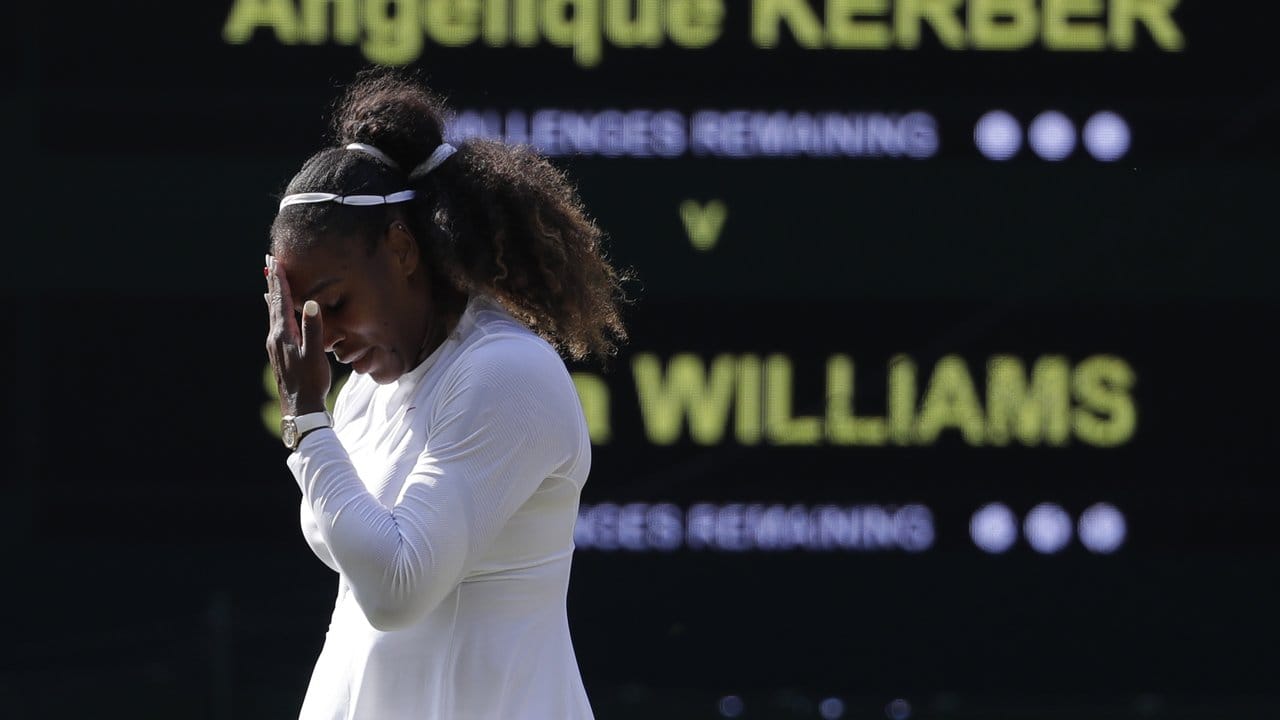 Ihre Gegnerin Serena Williams leistete sich im Finale zu viele vermeidbare Fehler.