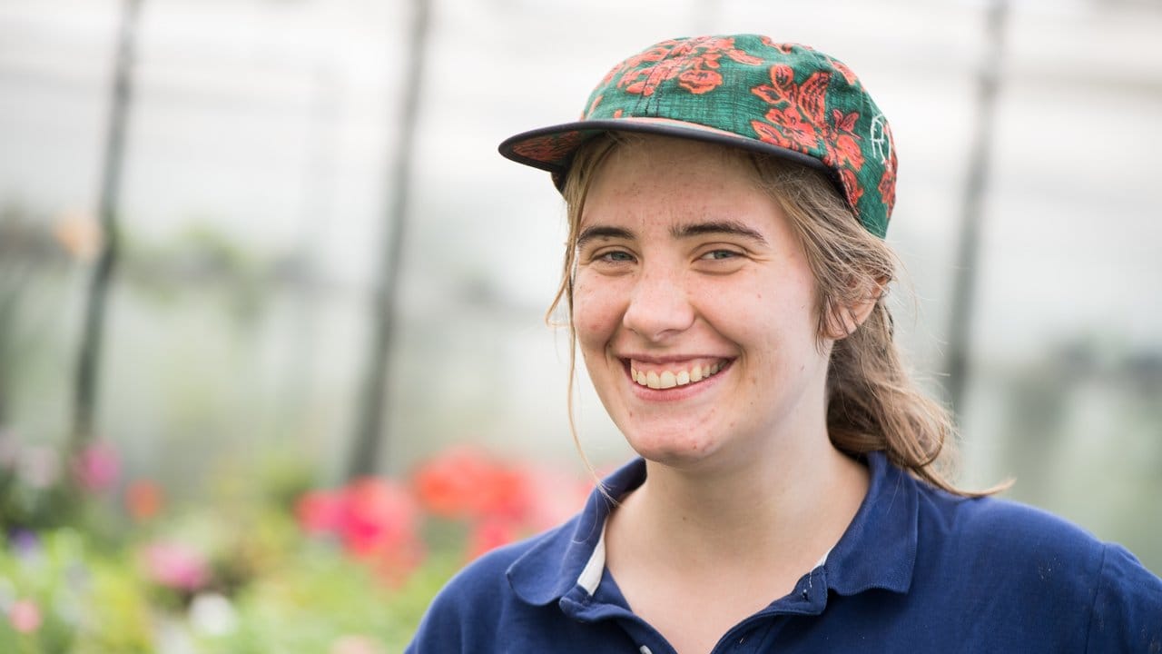Rachel Ulrich hat ihre Ausbildung zur Gärtnerin im Schul-Umwelt-Zentrum Berlin absolviert.