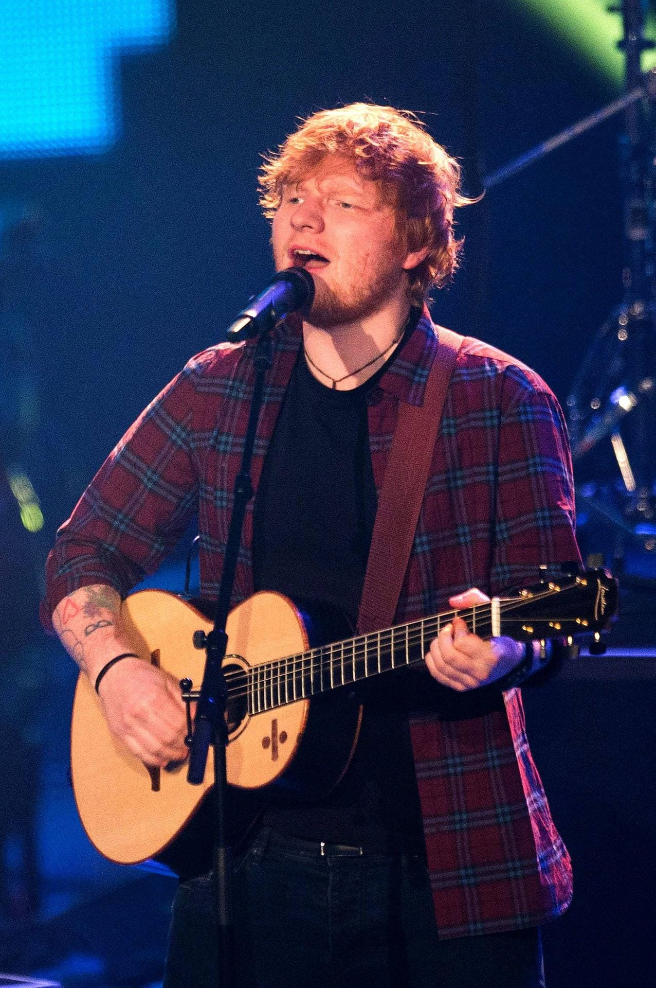 9. Platz: Sänger Ed Sheeran ist der bestverdienende Solo-Musiker und hat 110 Millionen US-Dollar (rund 94 Millionen Euro) verdient.