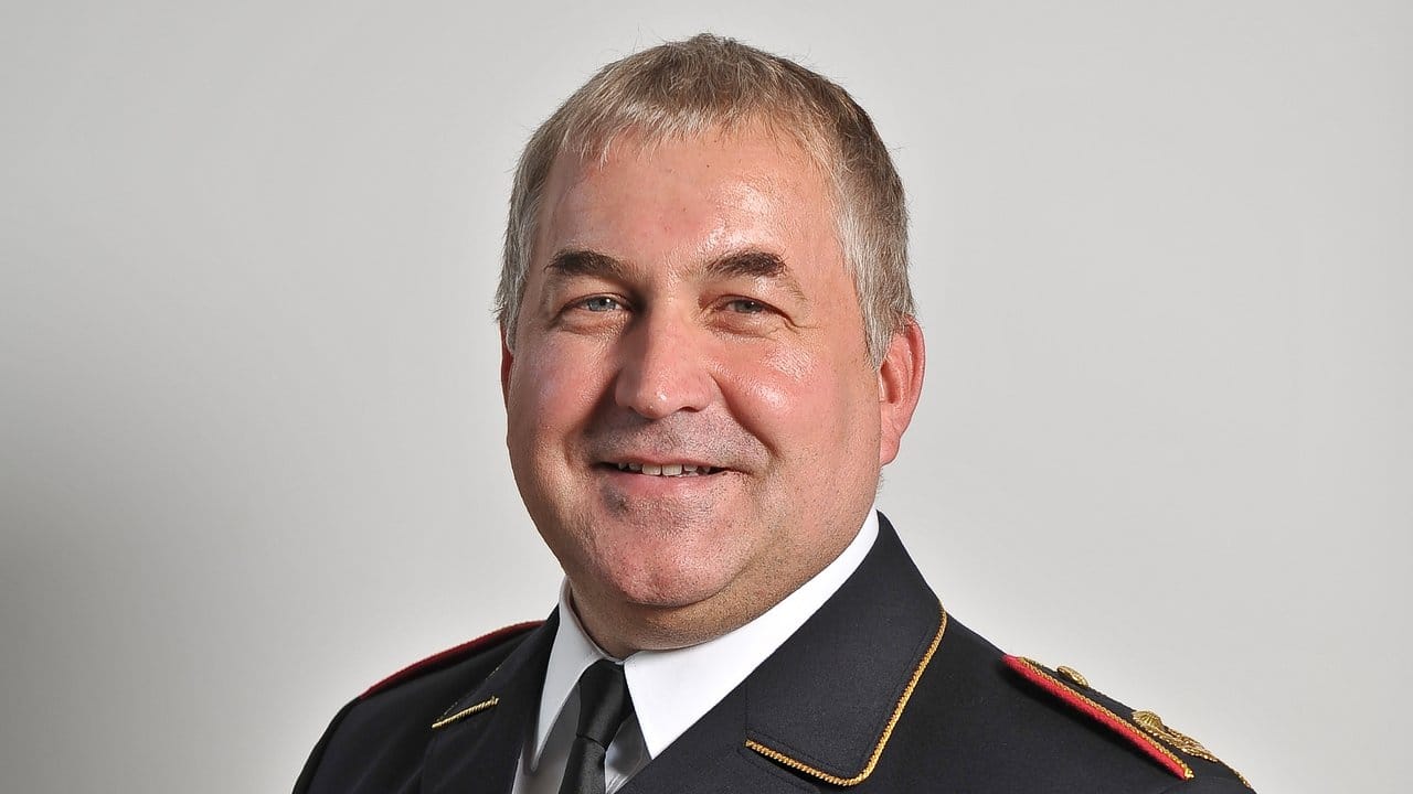 Hermann Schreck ist Vizepräsident des Deutschen Feuerwehrverbandes und Kreisbrandrat in Bayreuth.