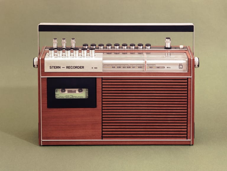Kofferradio Radiorecorder Stern-Recorder R 160