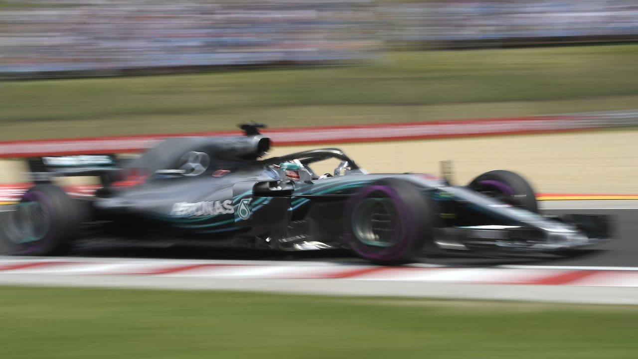 Lewis Hamilton vom Team Mercedes AMG Petronas Motorsport sicherte sich die Pole Postion beim Großen Preis von Ungarn.