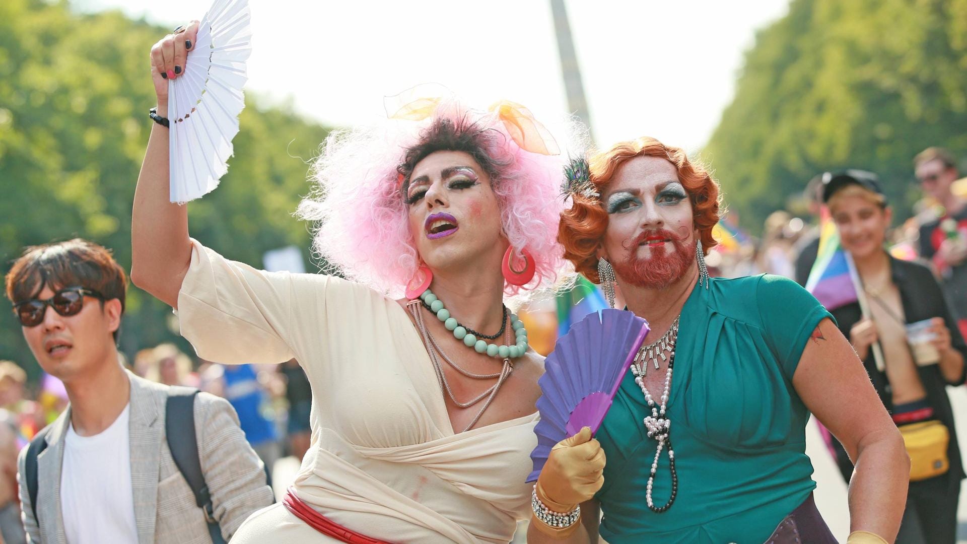 Zum 40. Mal fand in Berlin der Christopher Street Day statt.