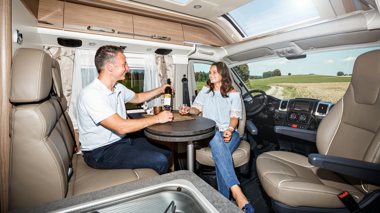 Hersteller wie Malibu zeigen neue Modelle wie den Van GT auf dem Caravan Salon in Düsseldorf.