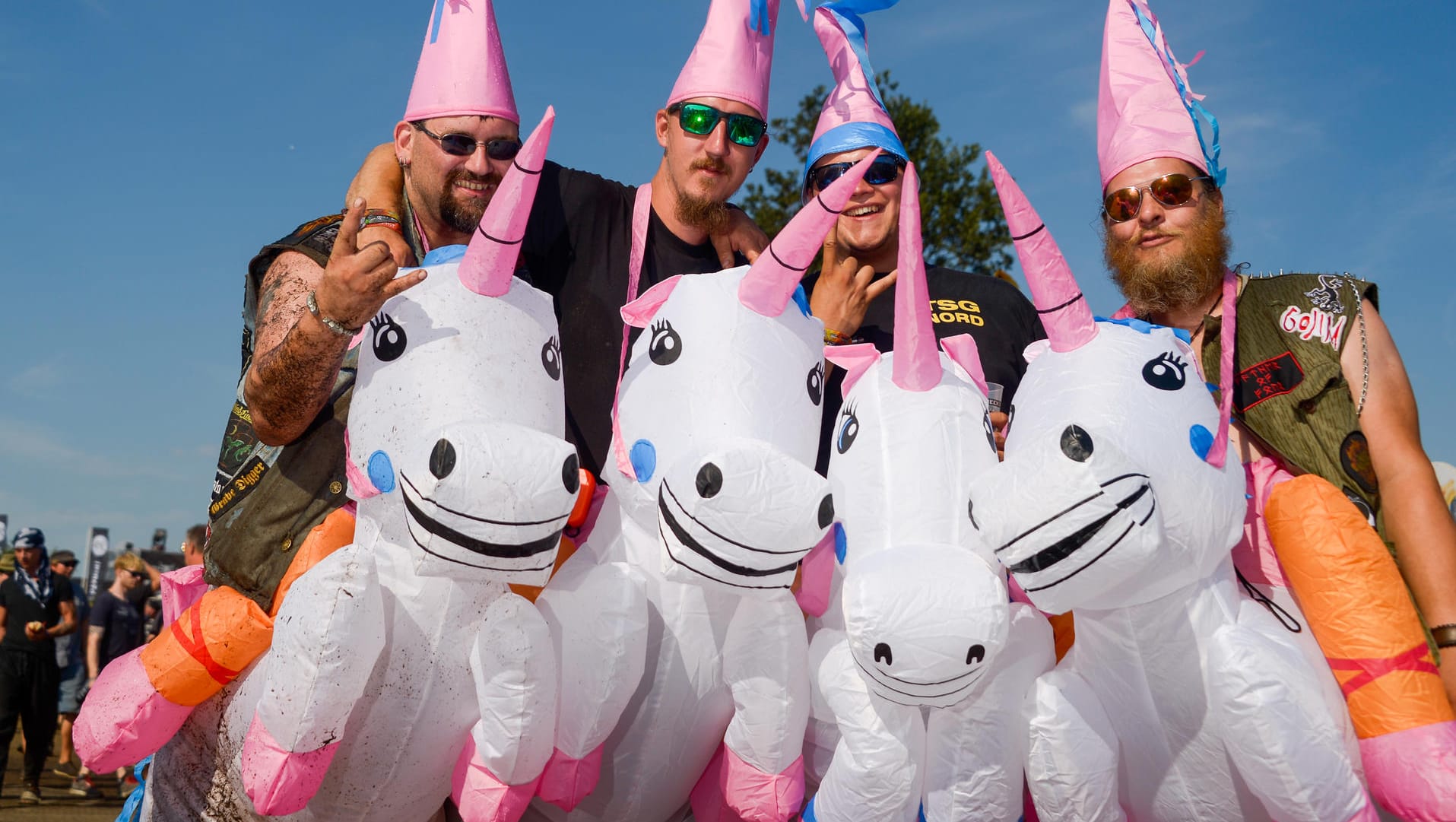 Beim Wacken gibt es nur harte Jungs – und Einhörner.