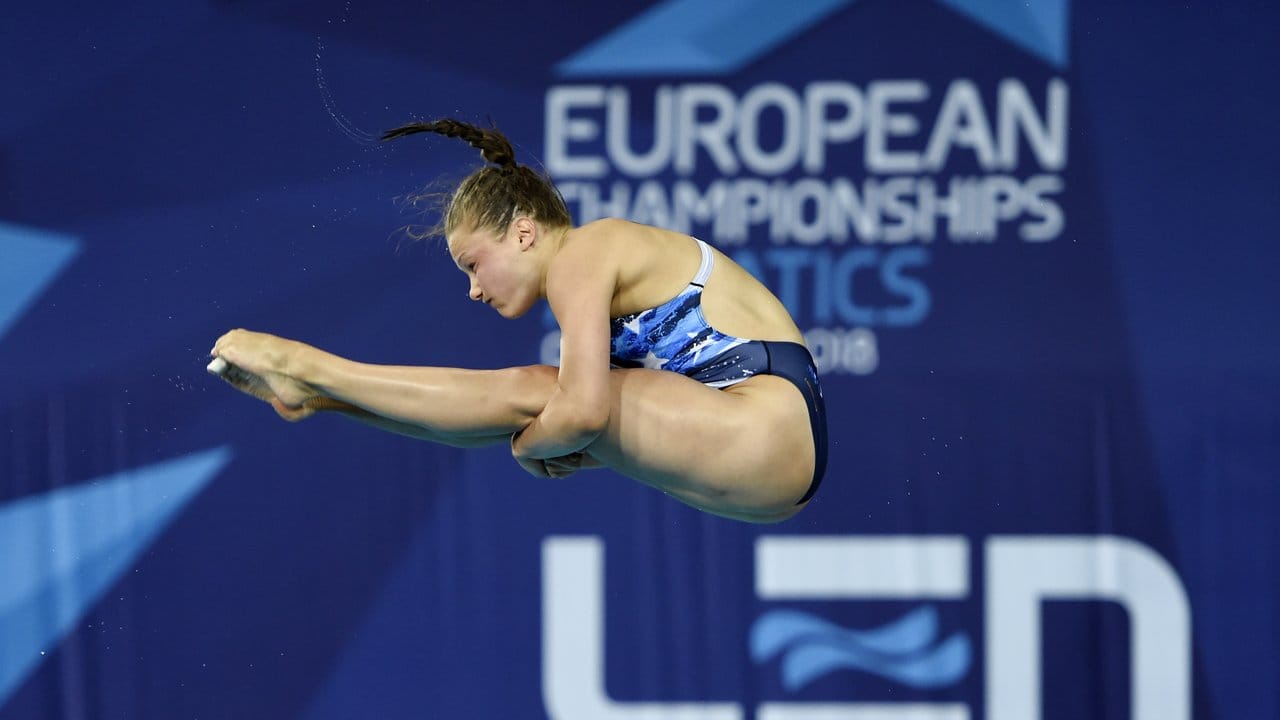 Tina Punzel hat ihre zweite Medaille bei den European Championships gewonnen. Tina Punzel hat ihre zweite Medaille bei den European Championships gewonnen.