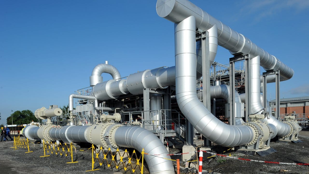 Filteranlage eines Erdgasspeichers im ostfriesischen Jemgum: Der niedersächsische Anteil an der heimischen Erdgasproduktion liegt bei knapp 97 Prozent.