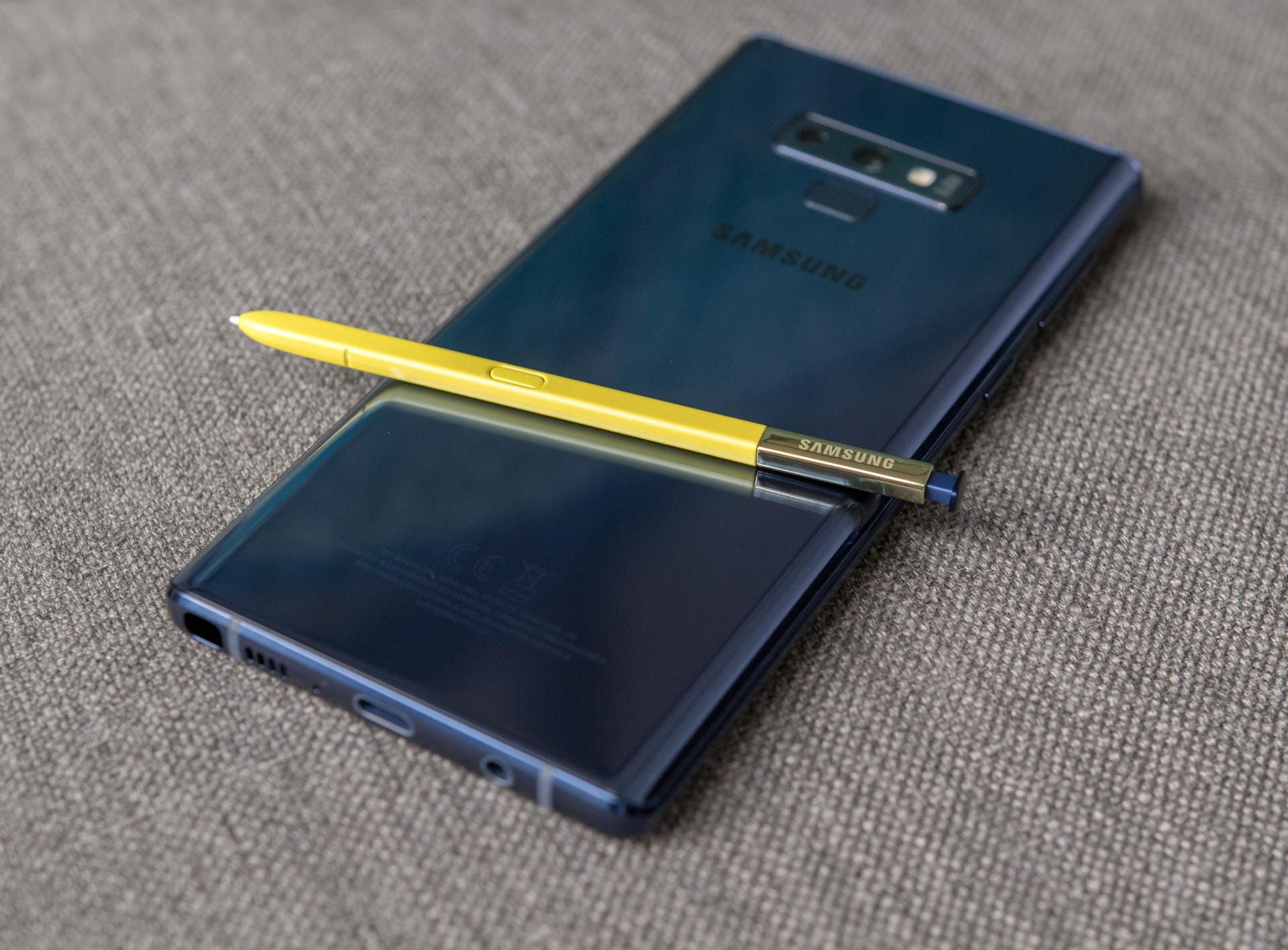 Dem Samsung Galaxy Note 9 liegt ein Bluetooth-Stift bei