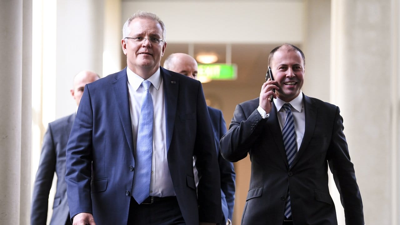 Scott Morrison wird neuer Regierungschef in Australien. Scott Morrison wird neuer Regierungschef in Australien.