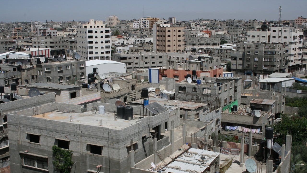Blick über Gaza-Stadt.