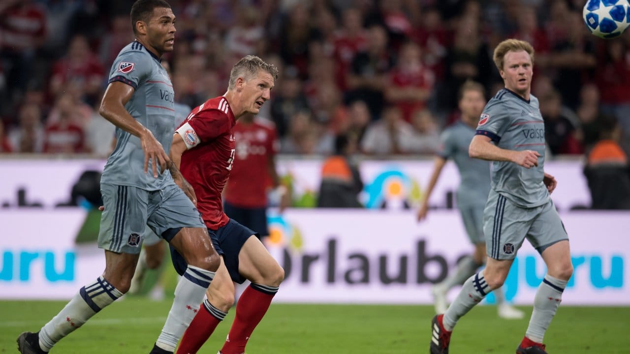 75.000 Bayern-Fans Feiern Schweinsteiger Beim Abschiedsspiel