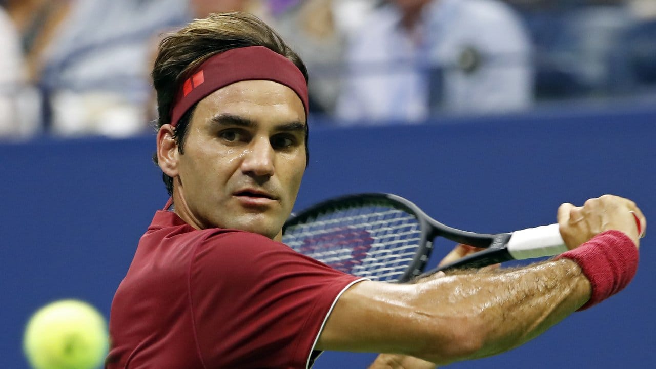 Der Schweizer Roger Federer überstand auch bei seinem 18.