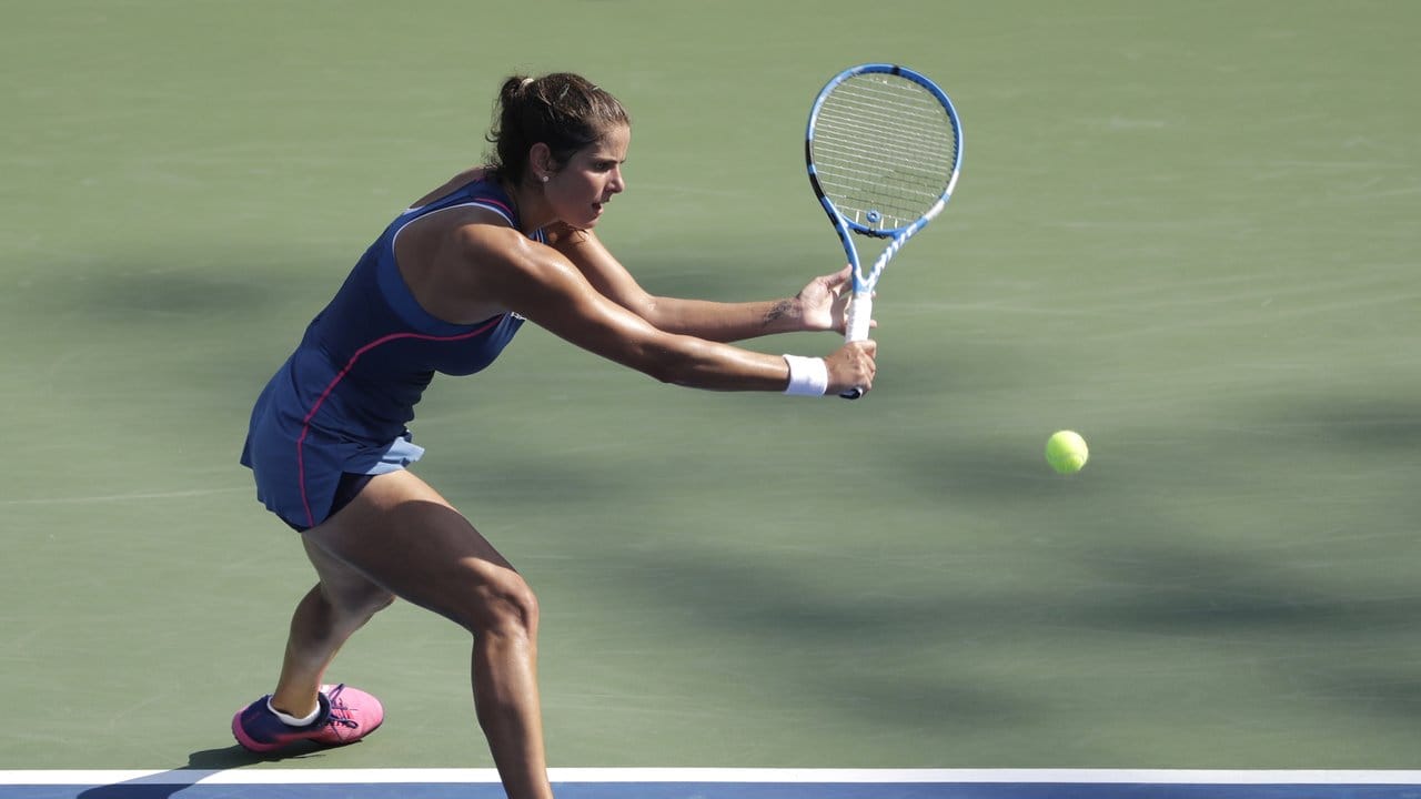 Ist bereits bei den US Open ausgeschieden: Julia Görges. Ist bereits bei den US Open ausgeschieden: Julia Görges.
