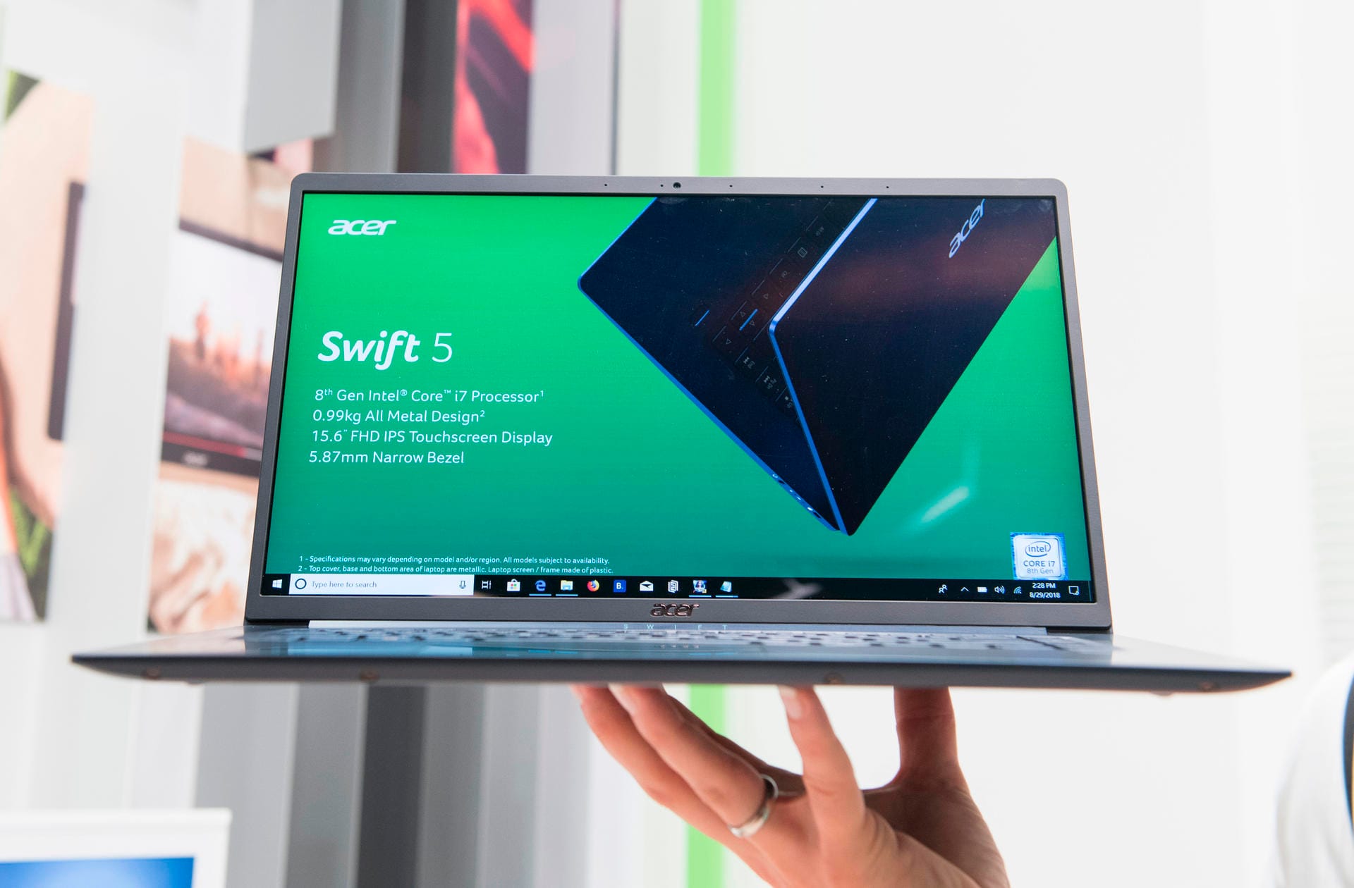 Acer-Notebook auf der IFA 2018