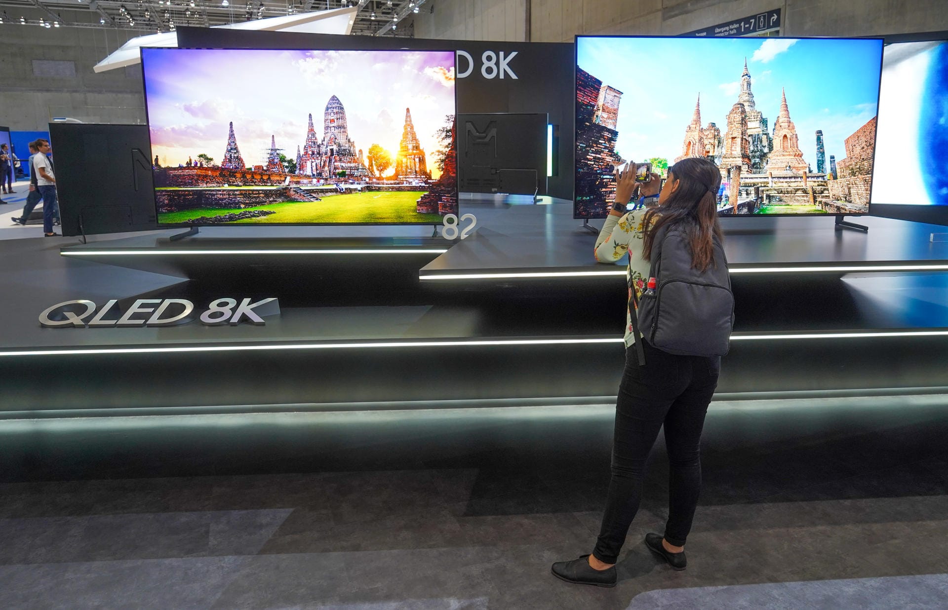 8K-Fernseher von Samsung auf der IFA 2018