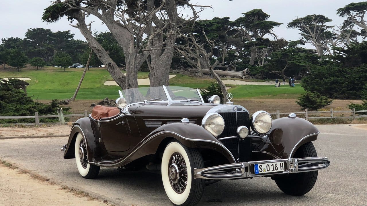 Auch dieser Mercedes 500 K aus den 1930er Jahren war auf der Car Week in Monterey zu sehen.