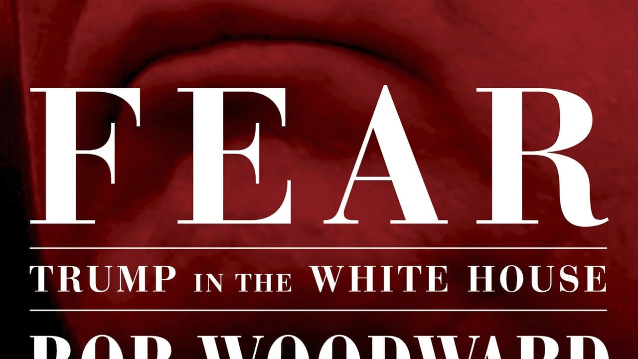 Das Cover des Buches " "Fear - Trump in the White House" von Bob Woodward. Das Cover des Buches " "Fear - Trump in the White House" von Bob Woodward.