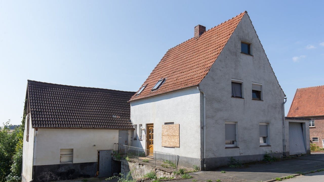 Das ehemalige Haus der Angeklagten im Ortsteil Bosseborn von Höxter.