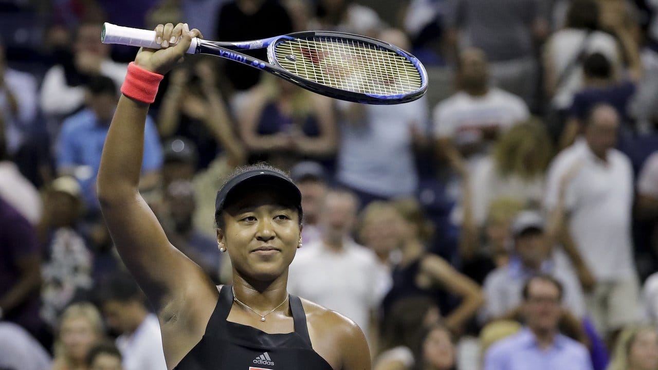 Die Japanerin Naomi Osaka spielte sich ins Finale der US Open.