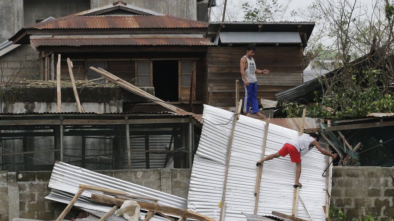 Auch auf den Philippinen hat "Mangkhut" schwere Zerstörungen verursacht.
