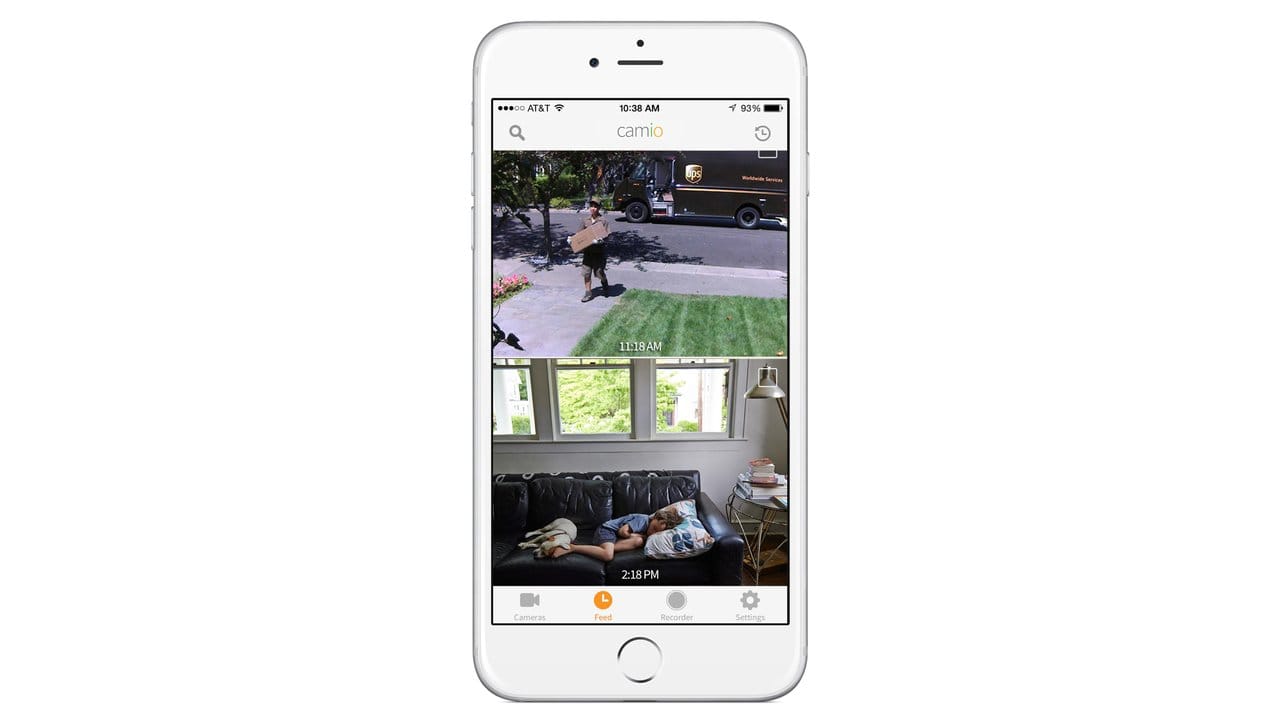Apps wie Camio machen aus einem alten Smartphone eine halbwegs brauchbare Überwachungskamera. Apps wie Camio machen aus einem alten Smartphone eine halbwegs brauchbare Überwachungskamera.