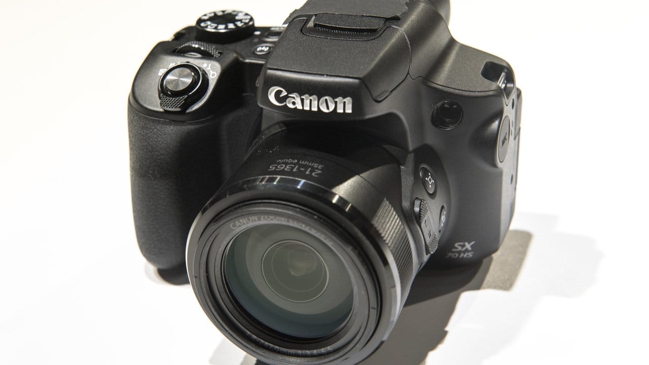 Canons Powershot SX70 HS verfügt über einen 65-fachen optischen Zoom.