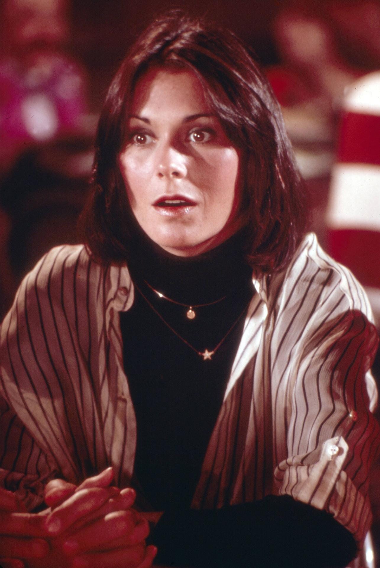 Kate Jackson: Die in den Südstaaten geborene Schauspielerin spielte in 69 Folgen von "Drei Engel für Charlie" mit.