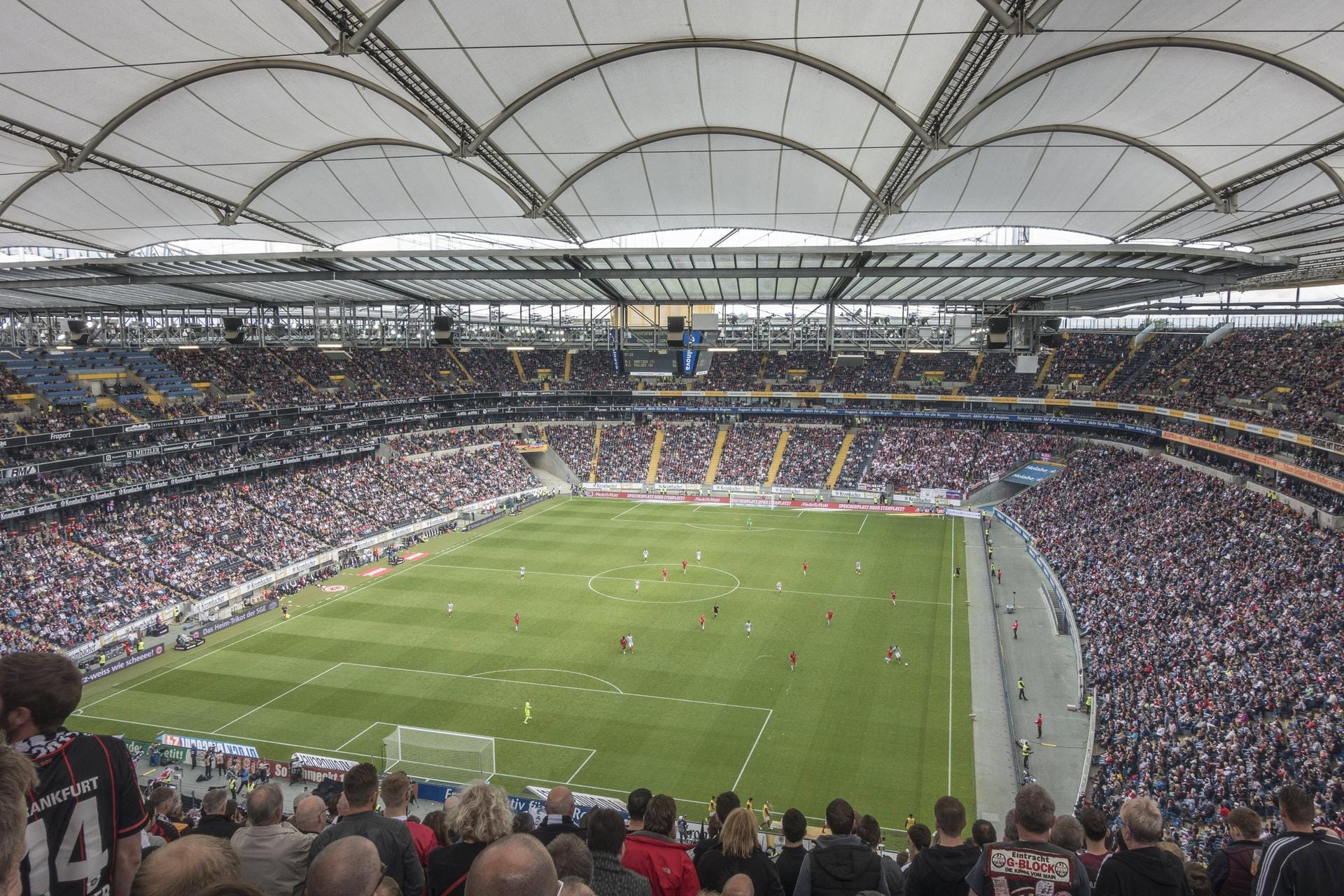 Die Commerzbank-Arena in Frankfurt (51.500 Plätze).