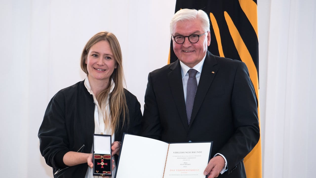 Auch Schauspielerin Julia Jentsch zählte zu den Geehrten. Auch Schauspielerin Julia Jentsch zählte zu den Geehrten.