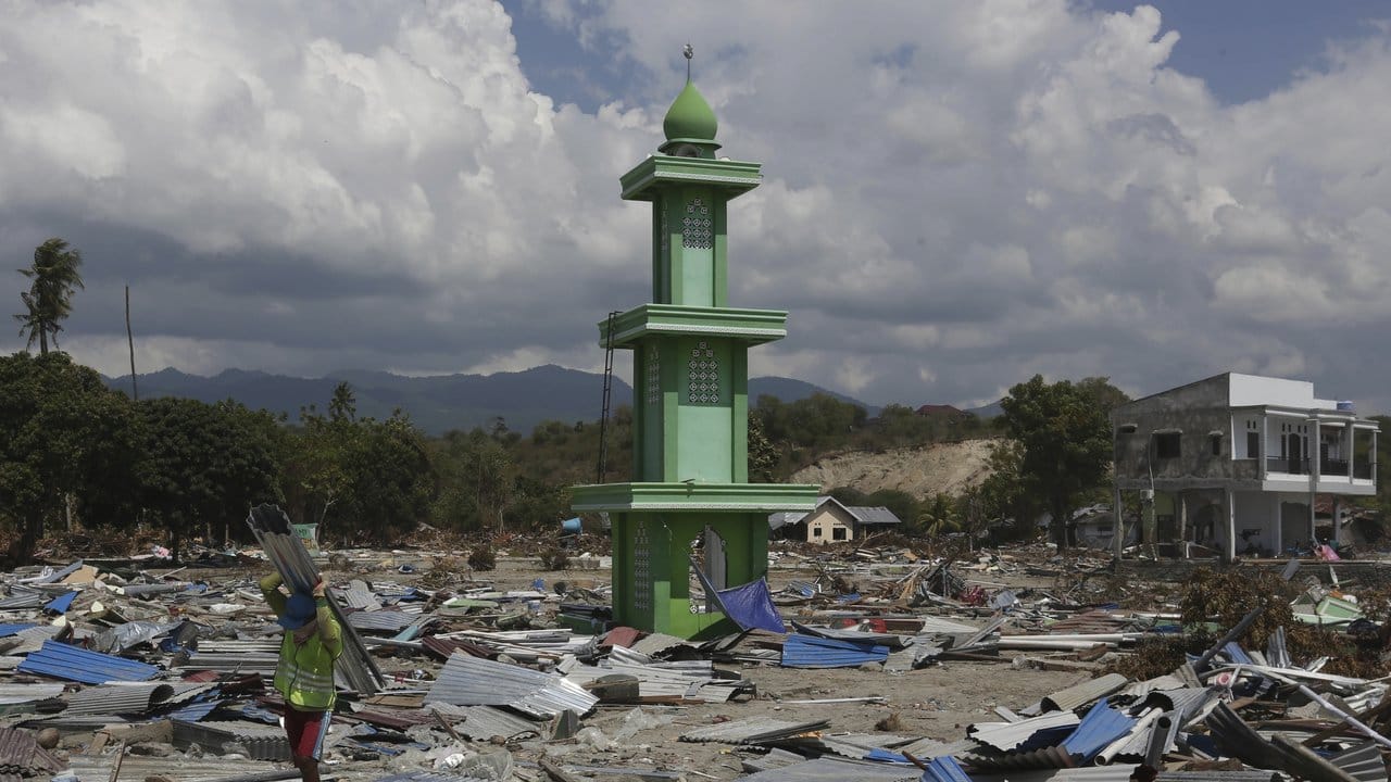 Die Katastrophe in Indonesien hat mehr als 1400 Menschenleben gefordert.