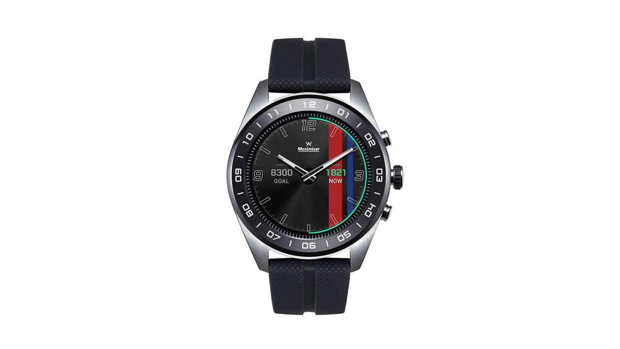 Die LG Watch W7 Thinq hat ganz klassisch Zeiger.