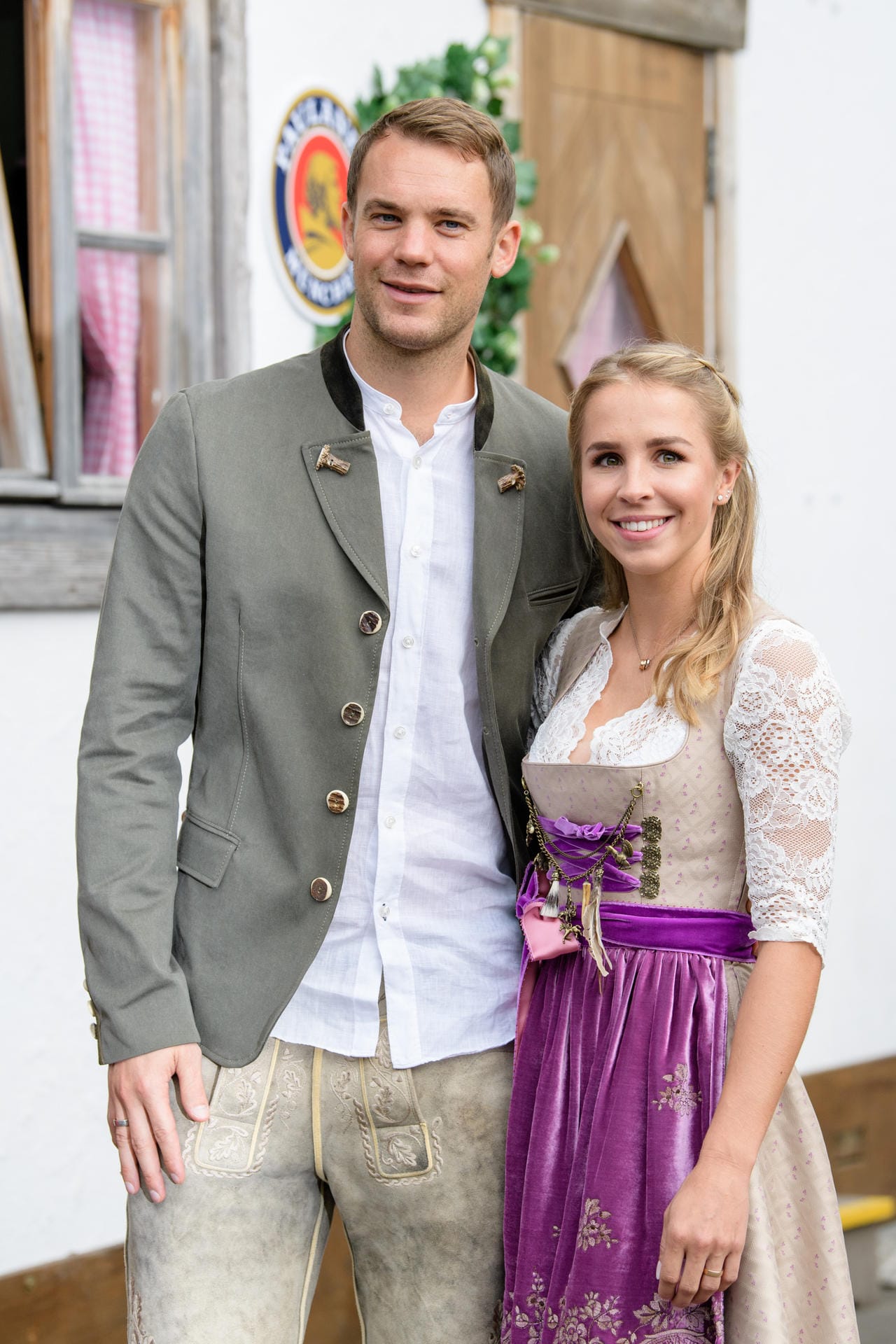 Manuel Neuer und seine Frau Nina Weiss.
