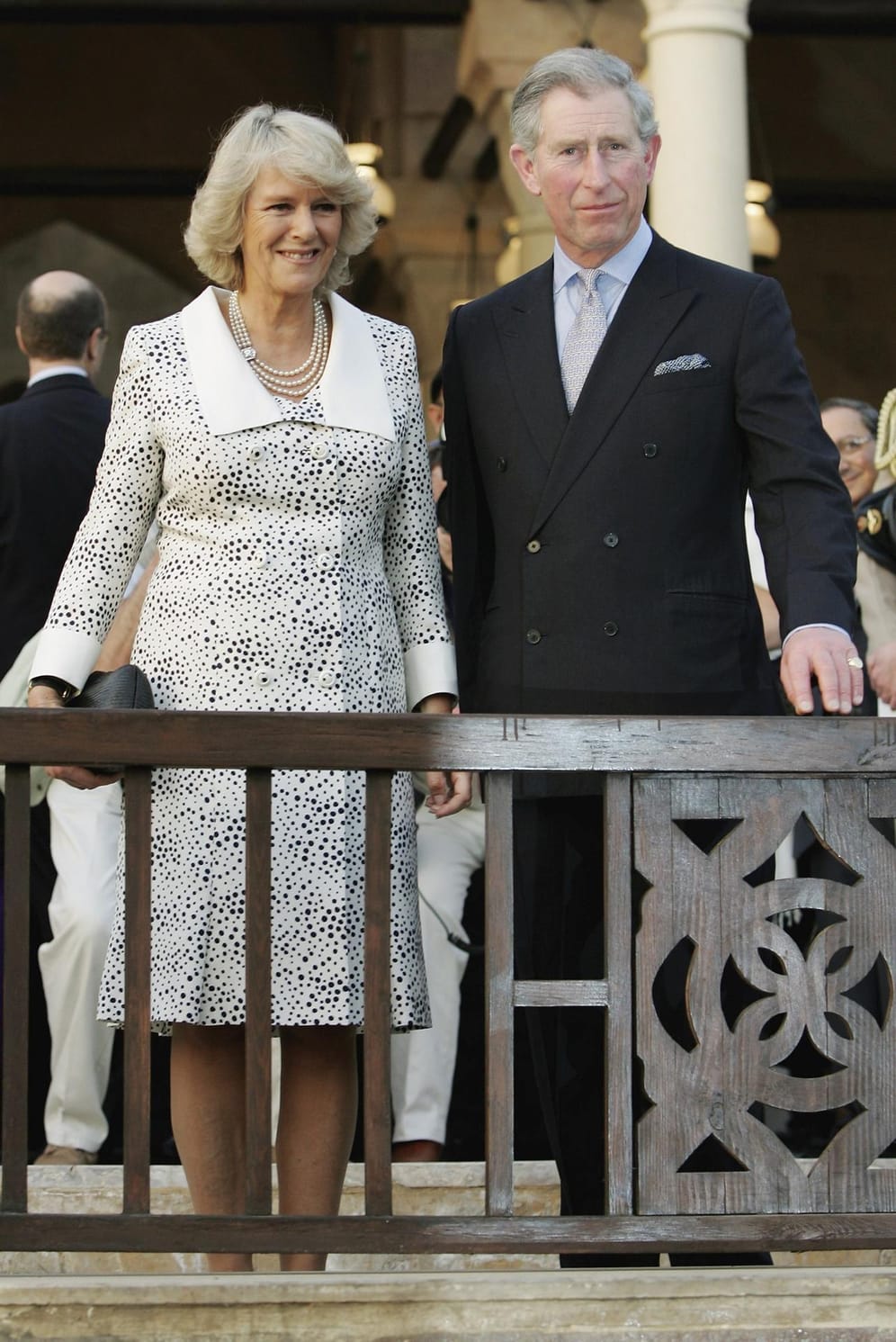 Unterwegs in Kairo: Bei einem Besuch in Ägypten strahlte Camilla an der Seite ihres Mannes.