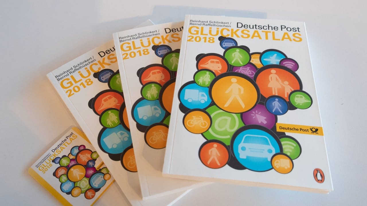 Der "Glücksatlas" 2018. Der "Glücksatlas" 2018.