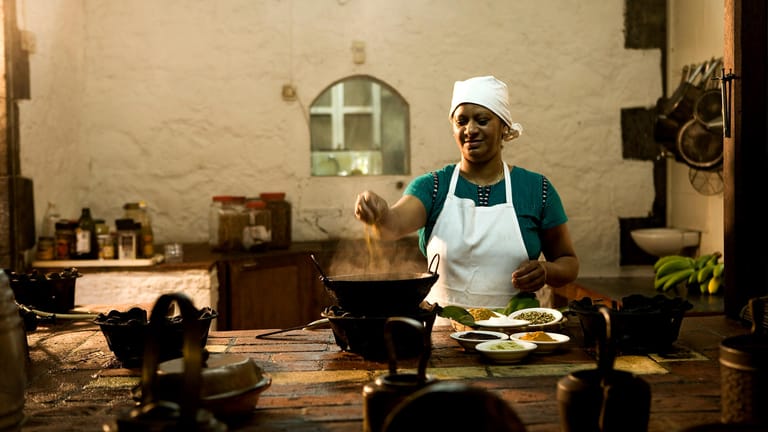 Auf Mauritius hat sich eine vielfältige Küche entwickelt.