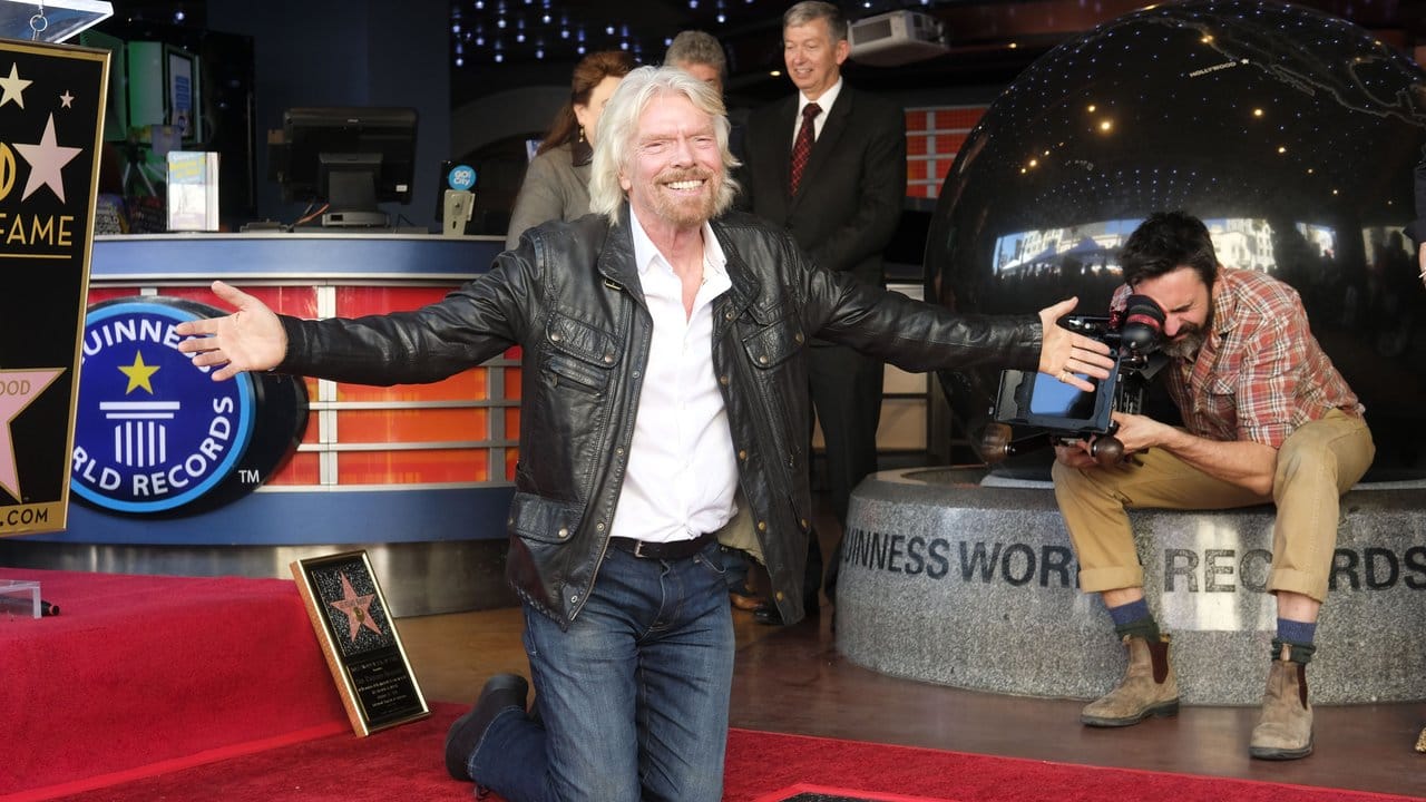 Richard Branson hat seinen Stern in Hollywood - und will eine neues Musik-Festival gründen.