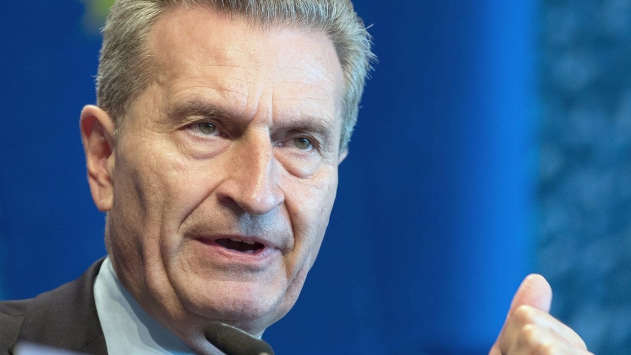 EU-Kommissar Günther Oettinger (CDU).