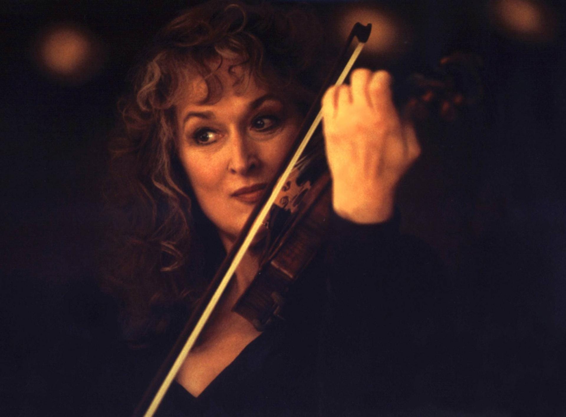 "Music of the Heart" 1999: Für den Film lernte die Schauspielerin sogar Violine spielen.