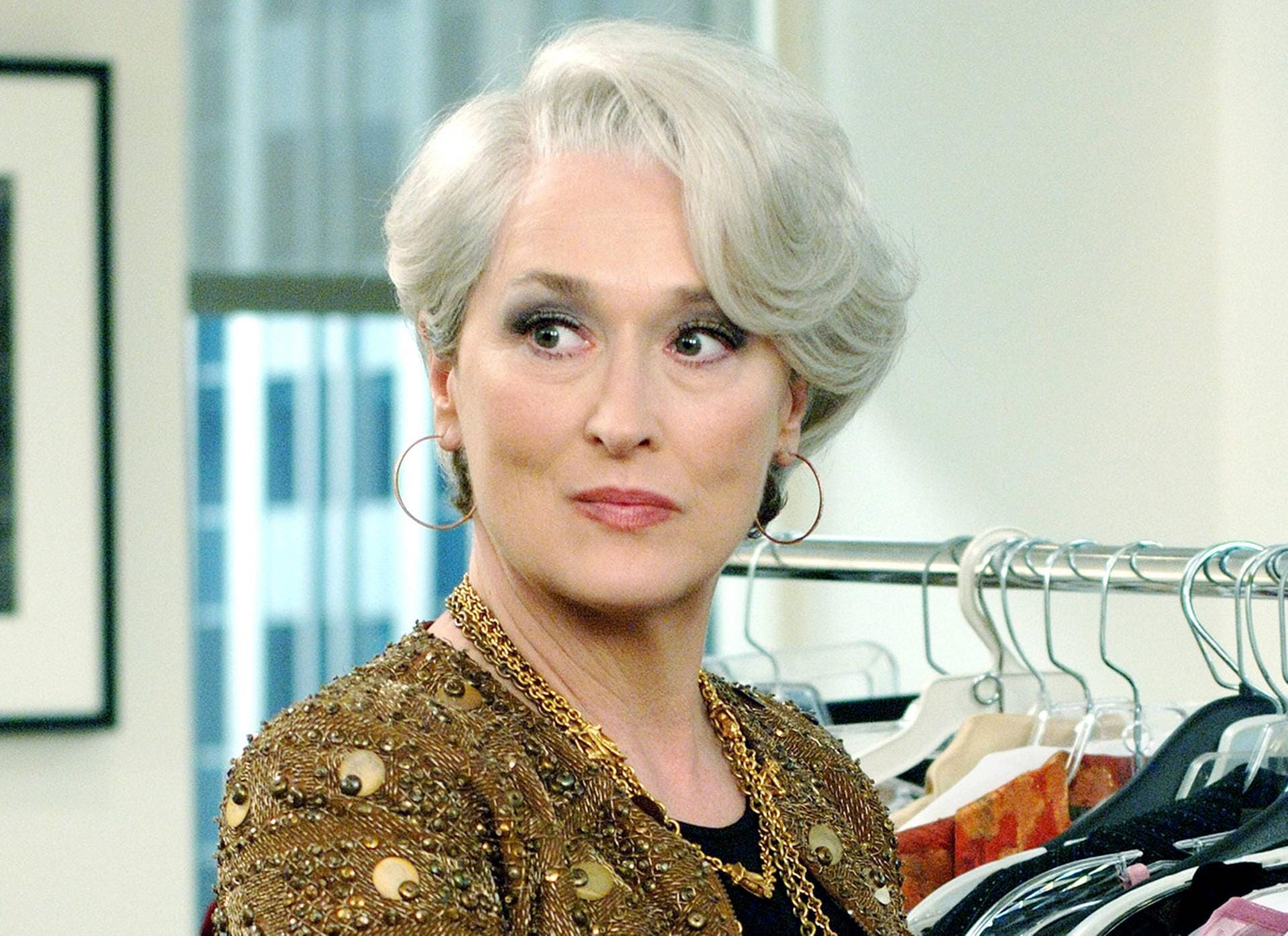 "Der Teufel trägt Prada" 2006: Meryl Streep als Anna-Wintour-Verschnitt.