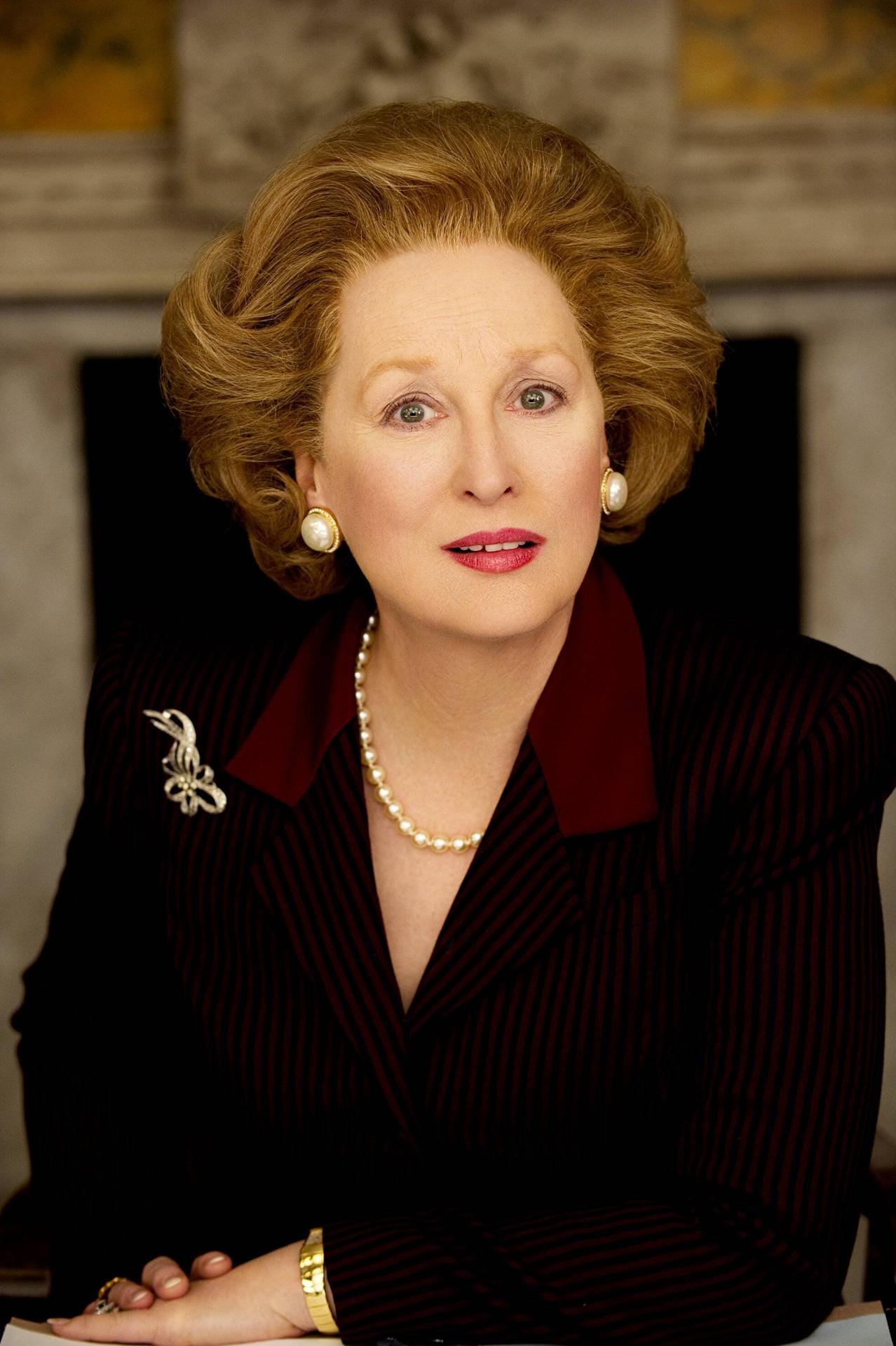 "Die eiserne Lady" 2011: Für ihre Darbietung als Margaret Thatcher bekam die Mimin ihren dritten Oscar.