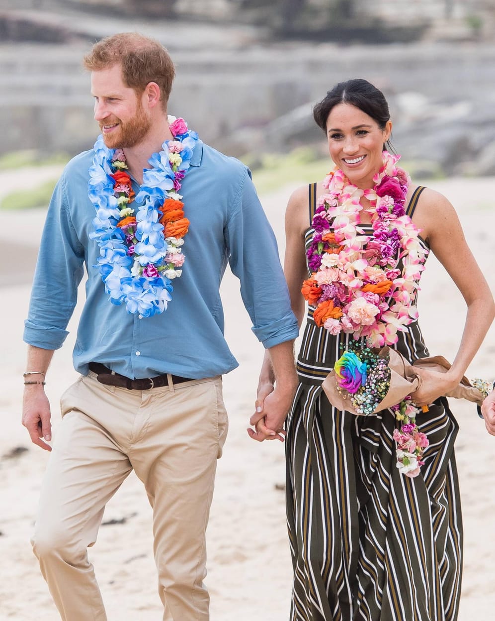 19. Oktober 2018: Am Bondi-Strand zeigte sich das royale Paar gut gelaunt und verliebt wie eh und je.